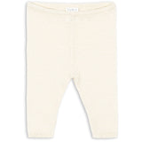 Konges Sløjd Fanga Antique White Venti Pointelle Bukser GOTS
