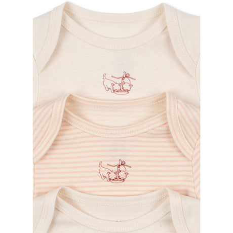 Konges Sløjd Fanga Blush Mix Fio Stripe 3 Pakke Ls Body OCS