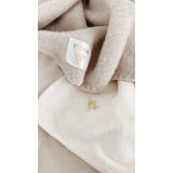 Konges Sløjd Fanga Oatmeal Melange Erba Ull Fleece Baby Teppe