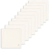 Konges Sløjd Fanga Antique White Nuvoli 10 Pakke Muslin Cloth GOTS