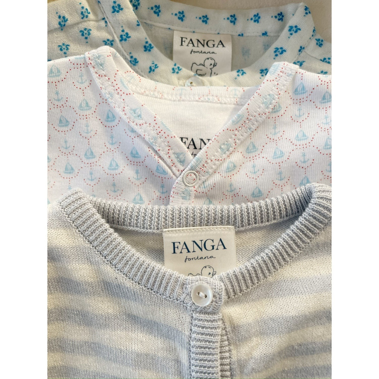 Konges Sløjd Fanga Gray Dawn Venti Strikk Cardigan GOTS