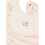 Konges Sløjd Fanga Blush Mix Fio Stripe 2 Pakke Hakesmekke OCS
