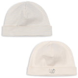 Konges Sløjd Fanga Blue Mix Fio Stripe 2 Pakke Beanie OCS