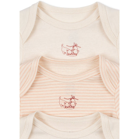 Konges Sløjd Fanga Blush Mix Fio Stripe 3 Pakke Ls Body OCS