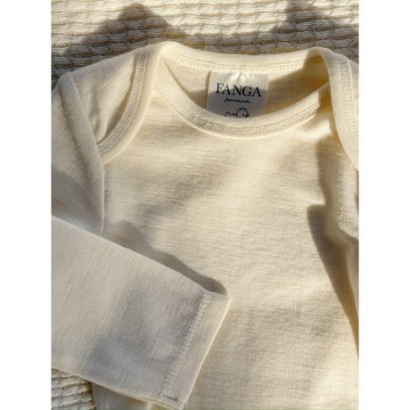 Konges Sløjd Fanga Beige Melange Erba Ull Ls Body