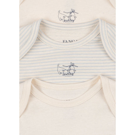 Konges Sløjd Fanga Blue Mix Fio Stripe 3 Pakke Ls Body OCS