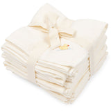 Konges Sløjd Fanga Antique White Nuvoli 10 Pakke Muslin Cloth GOTS