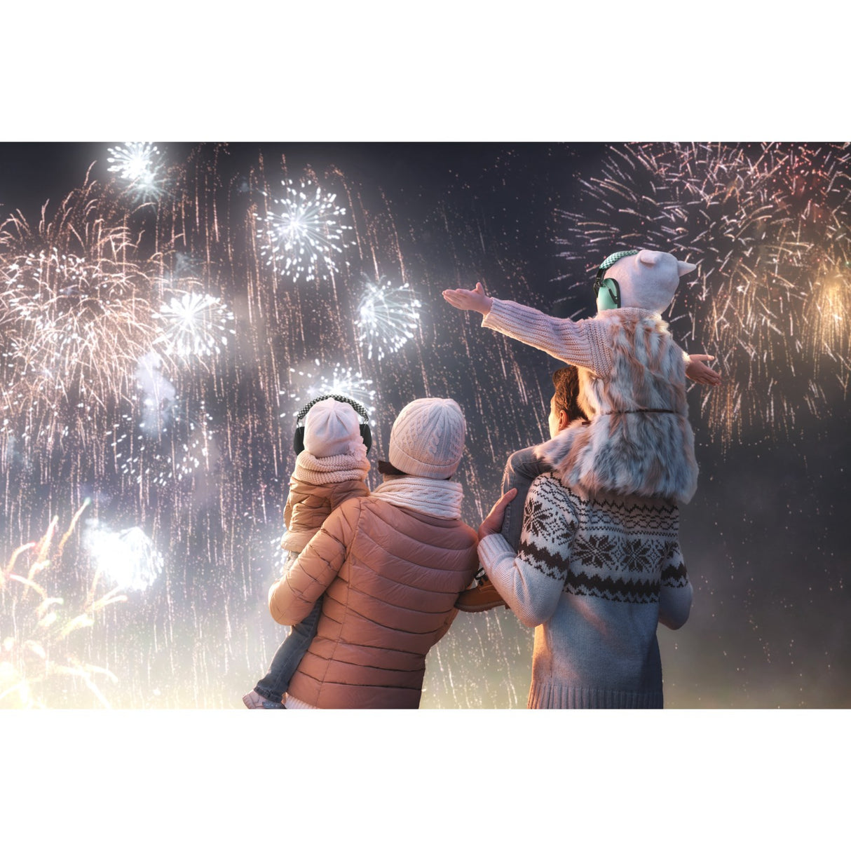 Alecto Black Earmuffs Til Børn