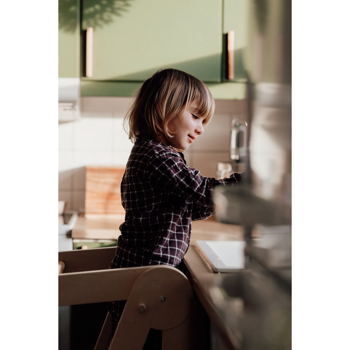 HEMMINGSEN Kids Nature Susanne Learning Tower Sammenleggbar