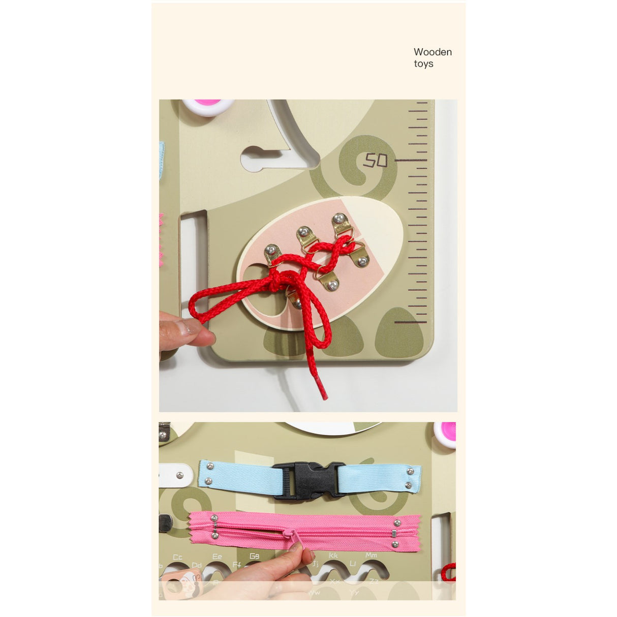 HEMMINGSEN Kids Grønt Langhalset Aktivitetsbrett