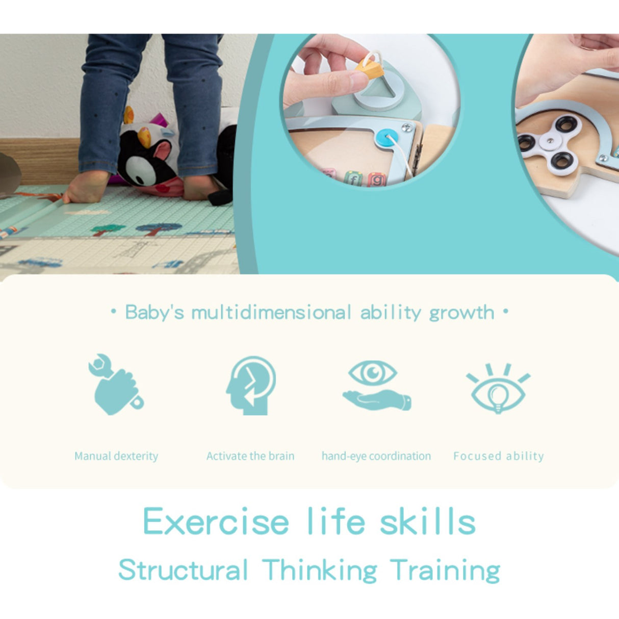 HEMMINGSEN Kids Natur Dino Aktivitetsbrett