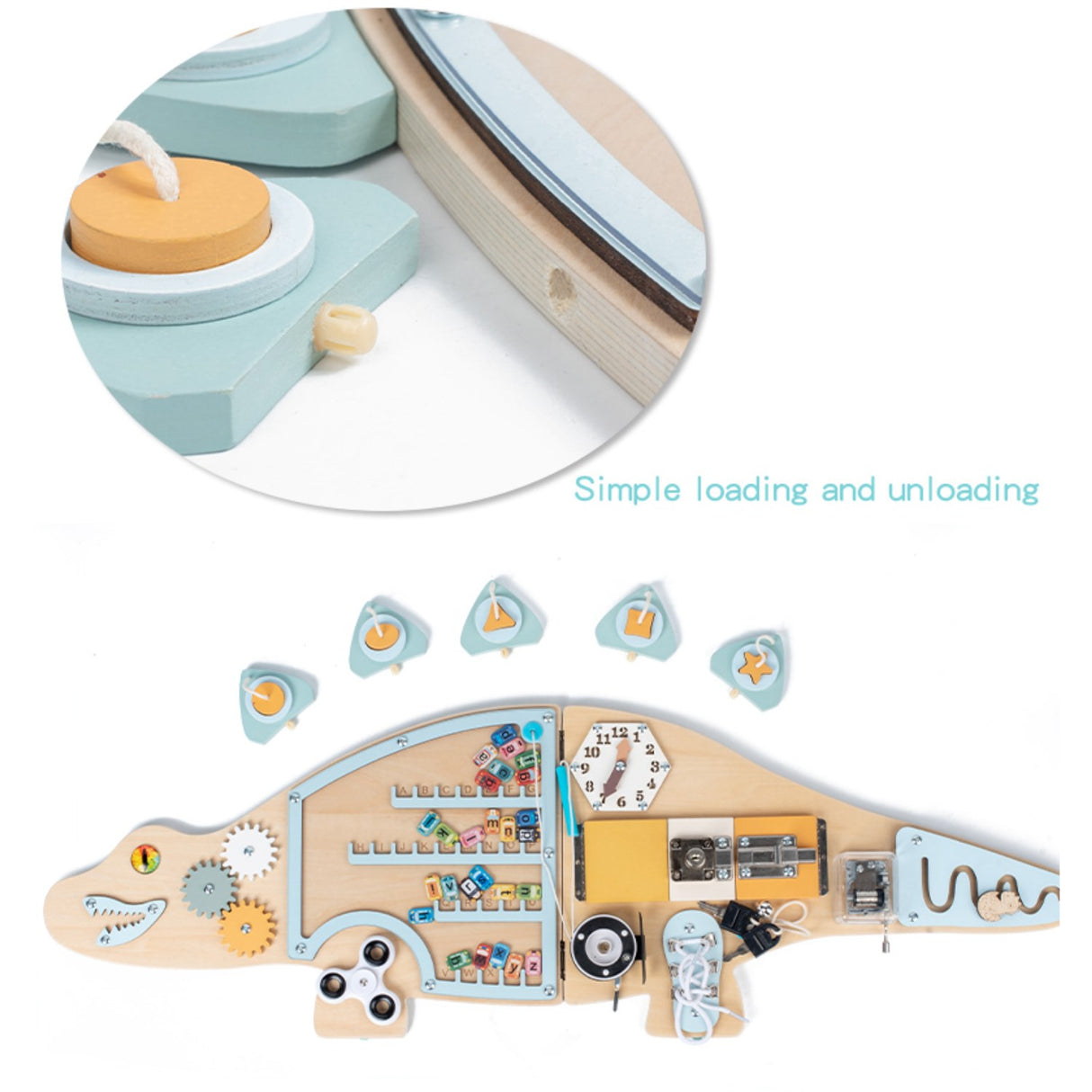 HEMMINGSEN Kids Natur Dino Aktivitetsbrett