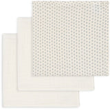 Konges Sløjd Fanga Punto Blu Bellini 3 Pakke Muslin Cloth GOTS