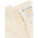 Konges Sløjd Fanga Antique White Venti Pointelle Teppe GOTS