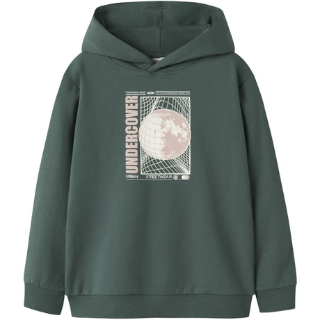 Name It Bistro Green Urban Nkmvugo Ls Nreg Sweat Wh Bru