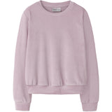 Name It Keepsake Lilac Nkfveloa Ls Fløyel Kort Topp