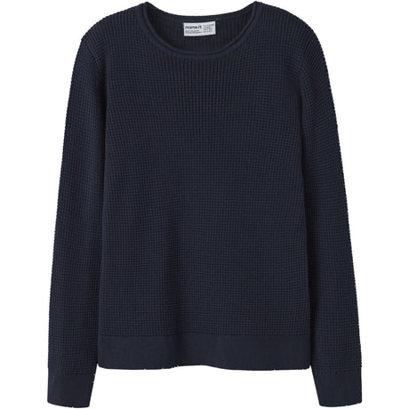 Name It Navy Blazer Nkmviklas Ls Strikk
