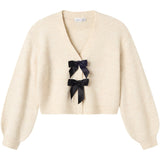 Name It Jet Stream Black Bow Nkfrina Ls Strikk Card