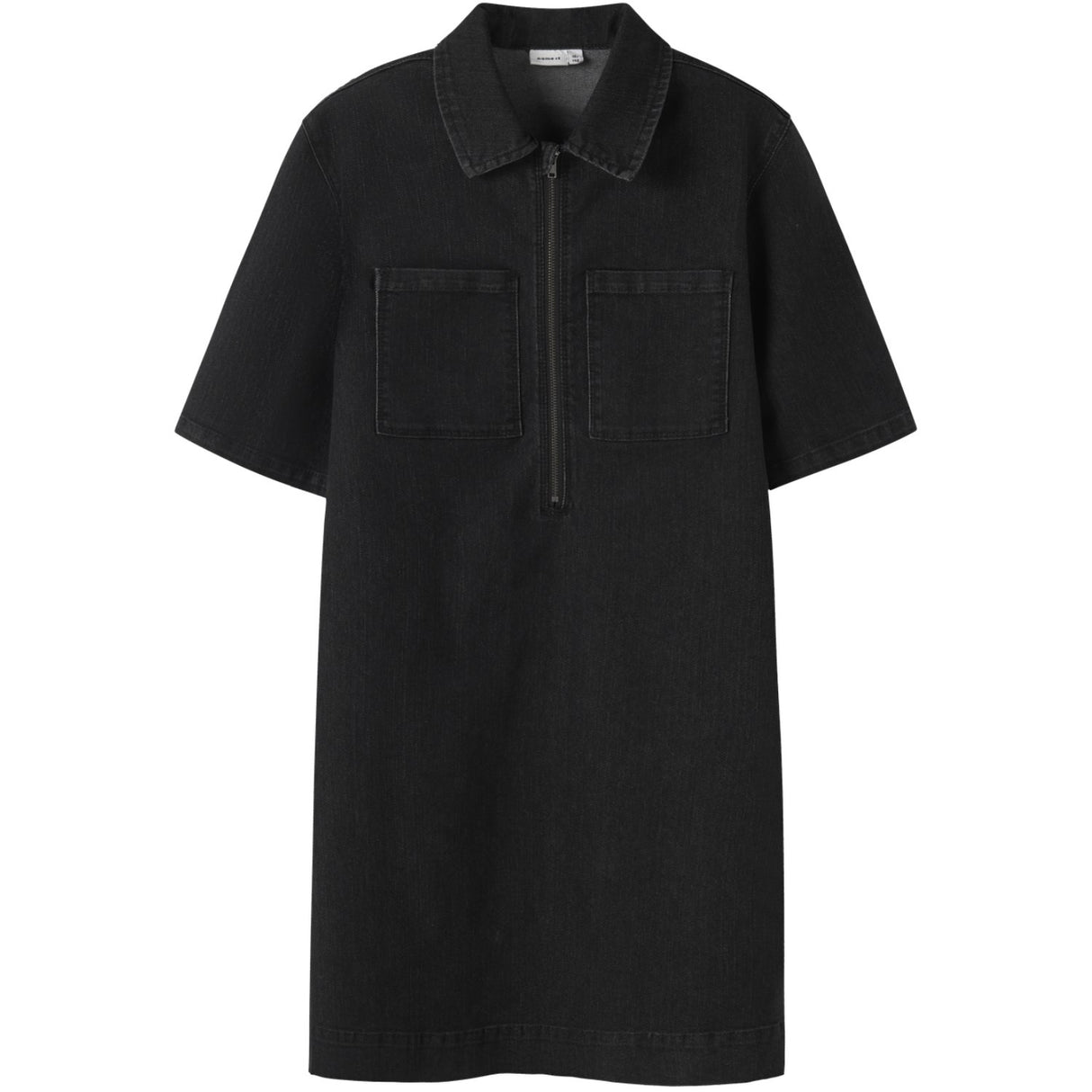 Name It Dark Grey Denim Nkfblake 1/2 Loose Dnm Kjole 6355-Ft R