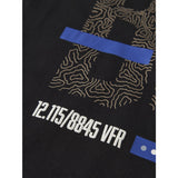 Name It Black Nkmoakley Ss Nreg Topp Bf