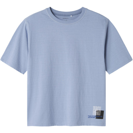 Name It Rain Washed Nkmoakley Ss Nreg Topp Bf