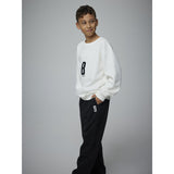 Name It Black Nkmonslo Loose Swe Bukser Bru Bf