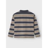 Name It Roasted Cashew Nkmollie Ls Rlx Polo Bf