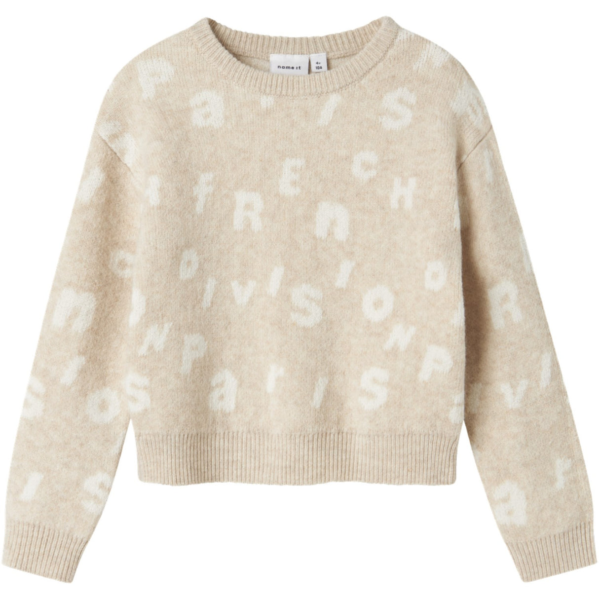 Name It Sandshell Nmfoline Ls Strikk Bf