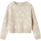 Name It Sandshell Nmfoline Ls Strikk Bf