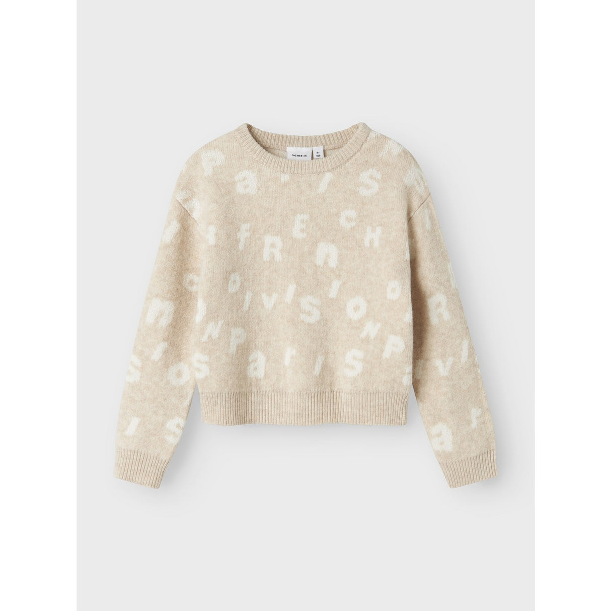 Name It Sandshell Nmfoline Ls Strikk Bf