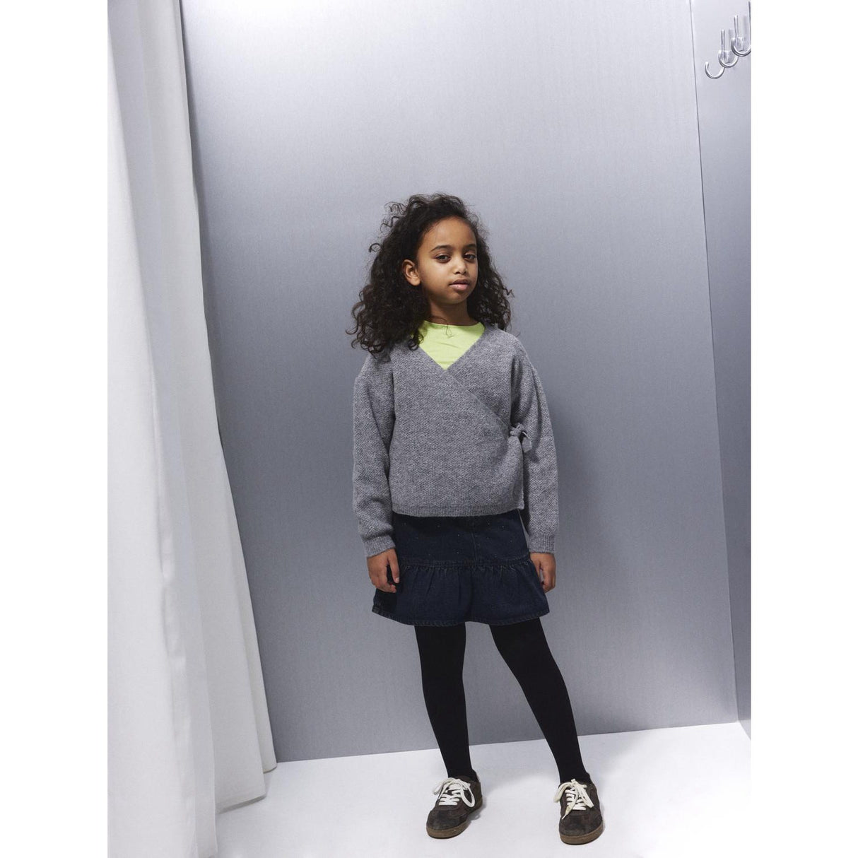 Name It Dark Midnight Denim Nkfthea Rhine Dnm Skjørt 2424-Im S