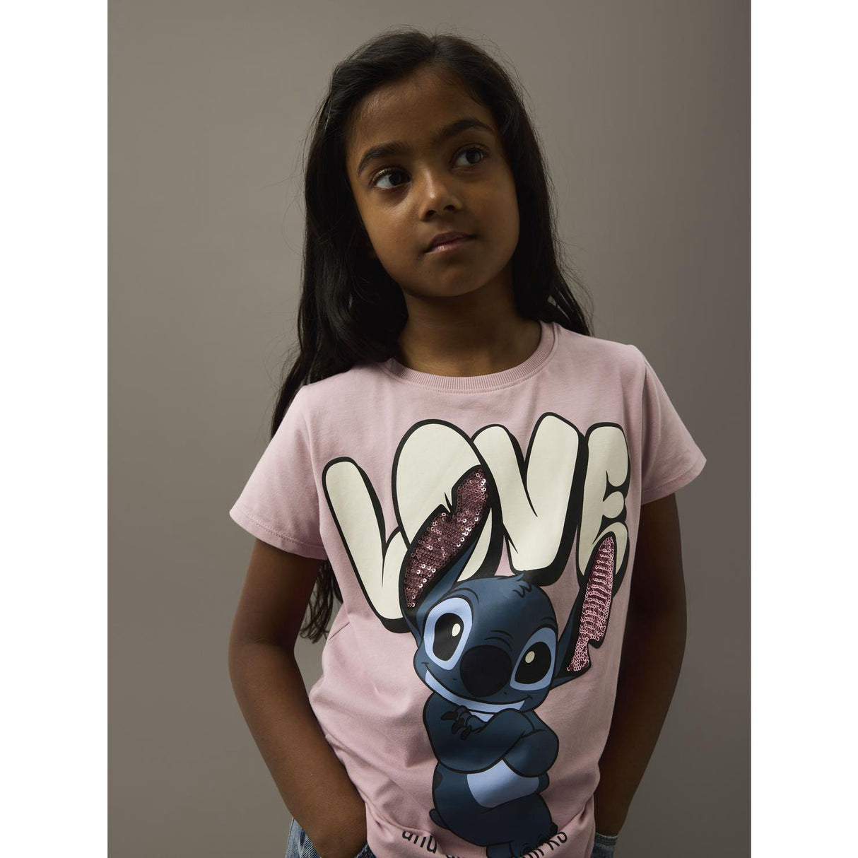 Name It Keepsake Lilac Nkfodina Stitch Ss Nreg Topp Box Wdi