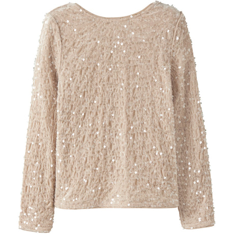 Name It Jet Stream Black Bow Nkfrusitta Ls Bue Bluse