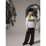 Name It Black Nkfrokia Wide Lace Bukser