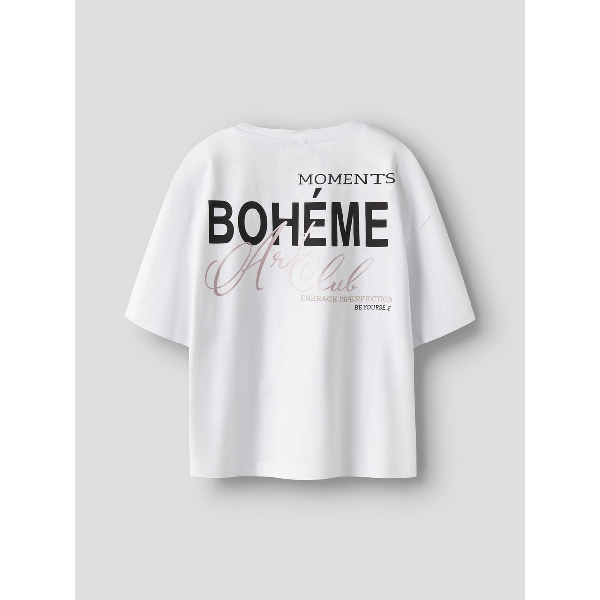 Name It Bright White Nkfsvea Ss Rlx Topp Box