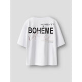 Name It Bright White Nkfsvea Ss Rlx Topp Box