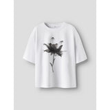 Name It Bright White Nkfsvea Ss Rlx Topp Box