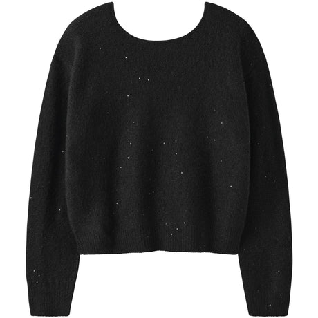 Name It Black Nkfsimra Ls Sh Strikk