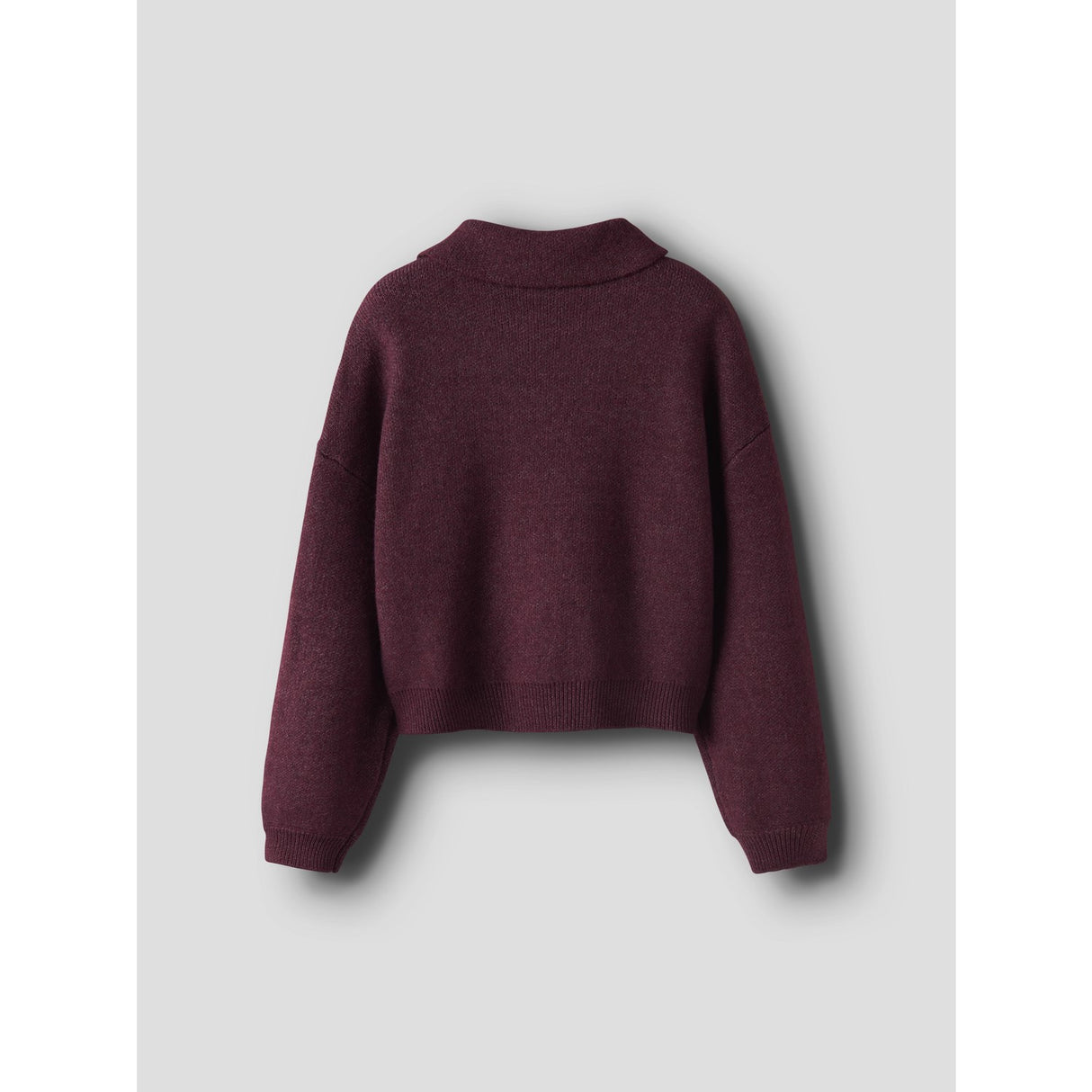 Name It Burgundy Nkfsonia Ls Polo Strikk