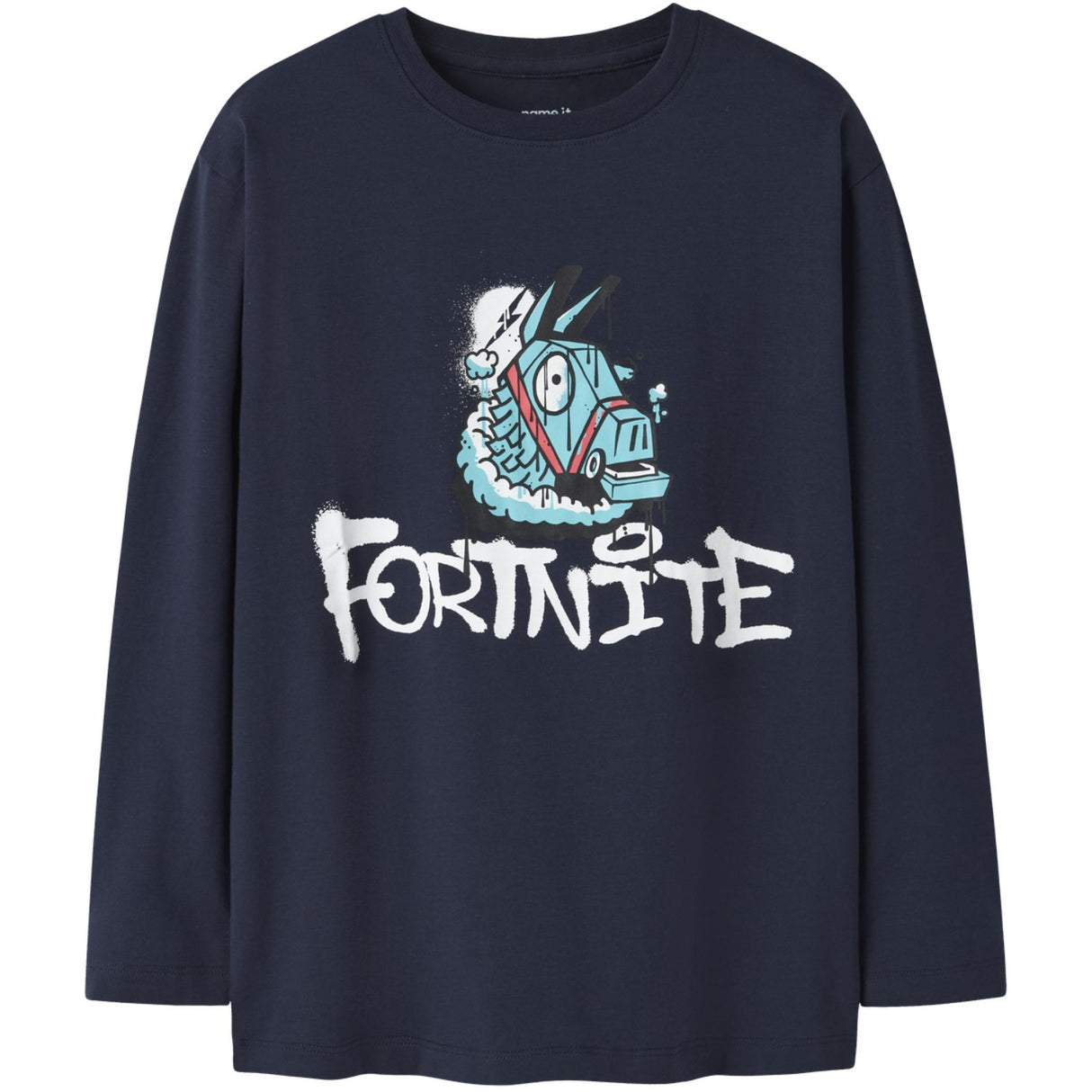 Name It Navy Blazer Nkmoxen Fortnite Ls Nreg Topp Box Bfu