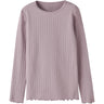 Name It Keepsake Lilac Nkfvibse Ls Slim Topp