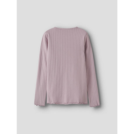 Name It Keepsake Lilac Nkfvibse Ls Slim Topp