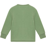 Molo Moss Green Umber Fleece Jakke
