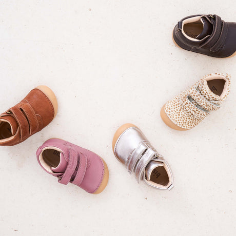 Bisgaard Gold Barefoot Carter First Sko