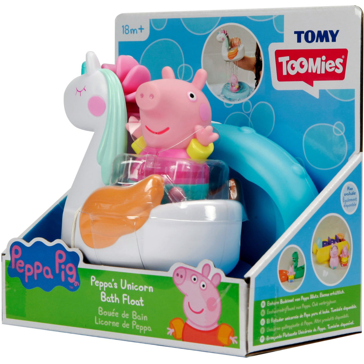 Toomies Badeflydefigur Peppa's Enhjørning
