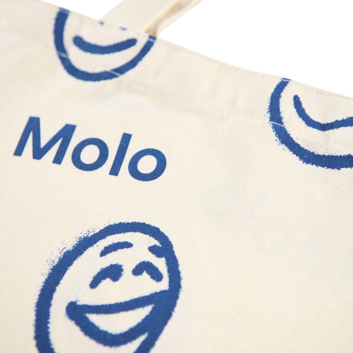 Molo Blue Smile Shopping Veske