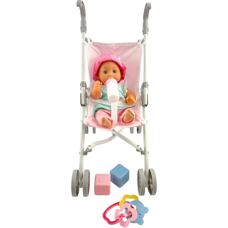 Happy Friend Lotta Dukke 30 Cm Med Stroller Sett