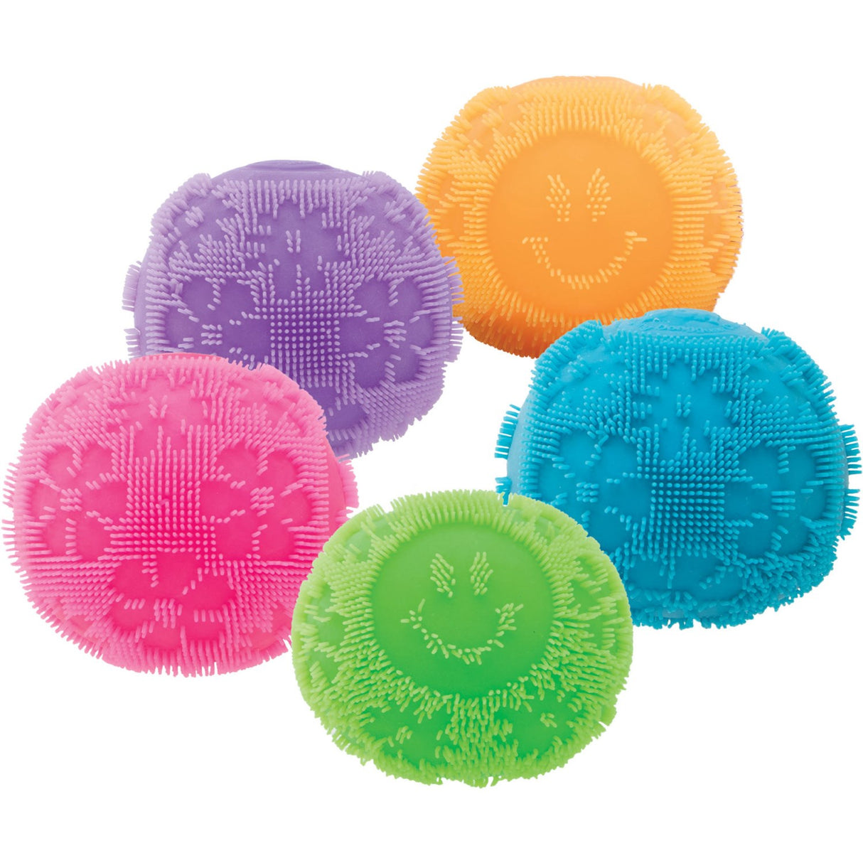 NeeDoh Fuzz Ball Flower Power 5 Asst. CDU