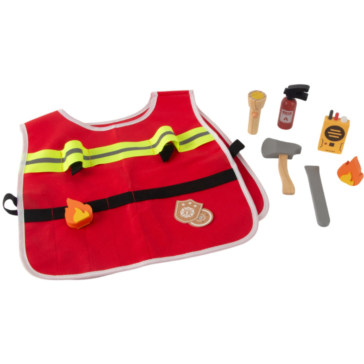 Dantoy Brandmand Sett Tre I Gaveeske 10 Dele