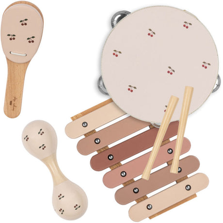 Konges Sløjd Cherry Musikk Sett Cherry Glossy Fsc